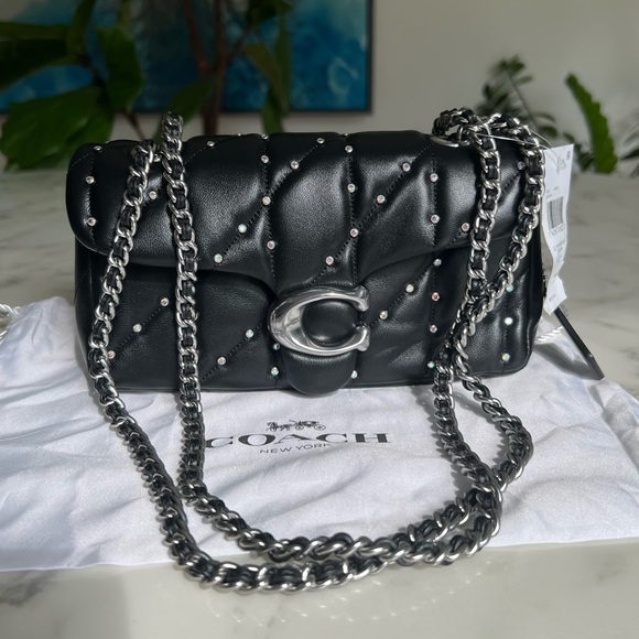 Coach Handbags - NWT Coach Tabby Shoulder Bag 20 With Pillow Quilting And Crystal Rivets CY813